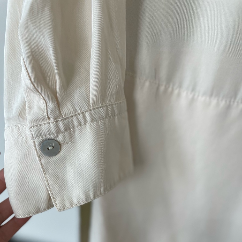 Vince shirt dress with mother of pearl buttons - Picture 7 of 14